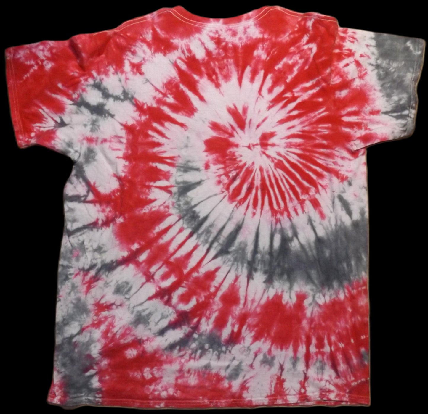 Spiral Tie-dye 2X Crew Neck T-shirt Tampa Bay Bucs Colors