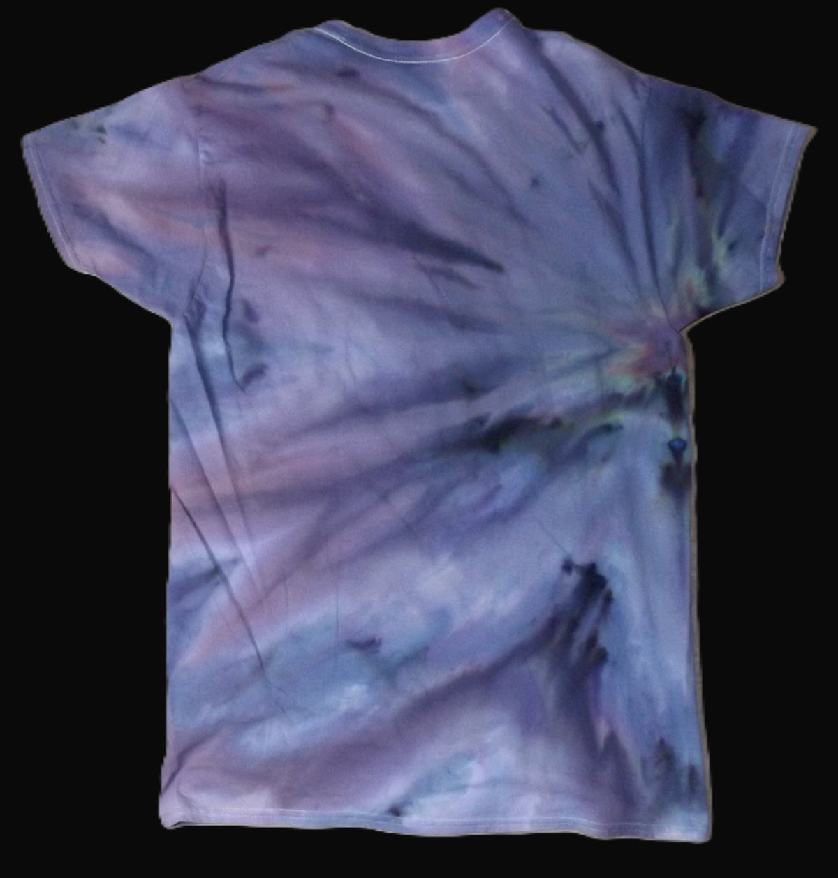 Ice Tie-dye Medium Crew Neck T-shirt Name Kal-eye Twist