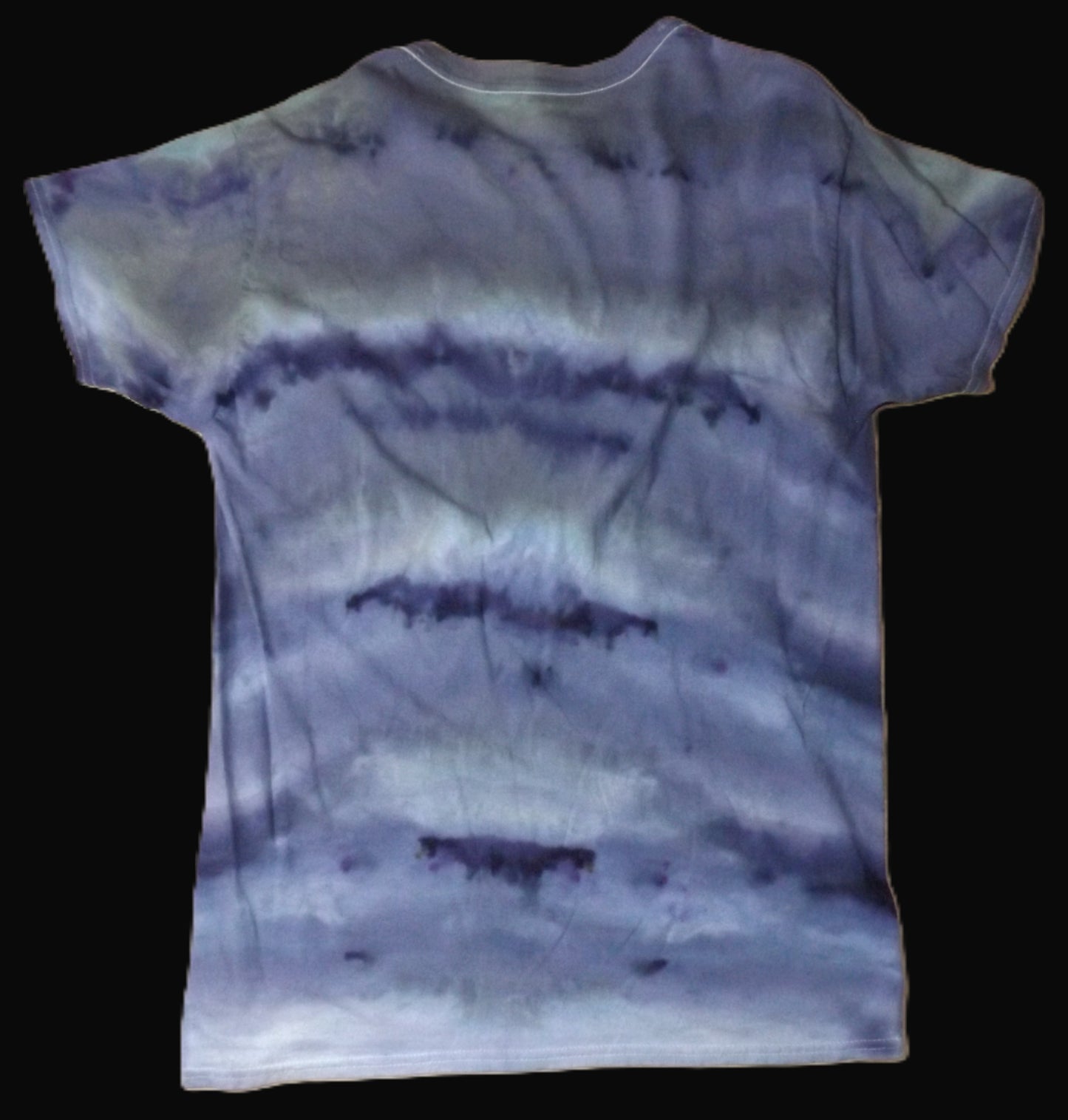 Ice Tie-dye Medium Crew Neck T-shirt Snow Maiden Purple Ice