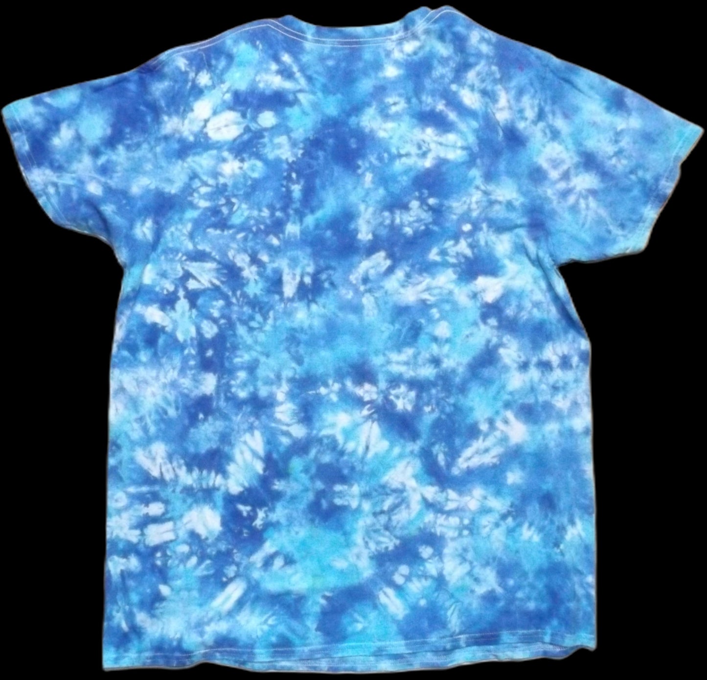Galaxy Tie-dye XL Crew Neck Blue Galaxy