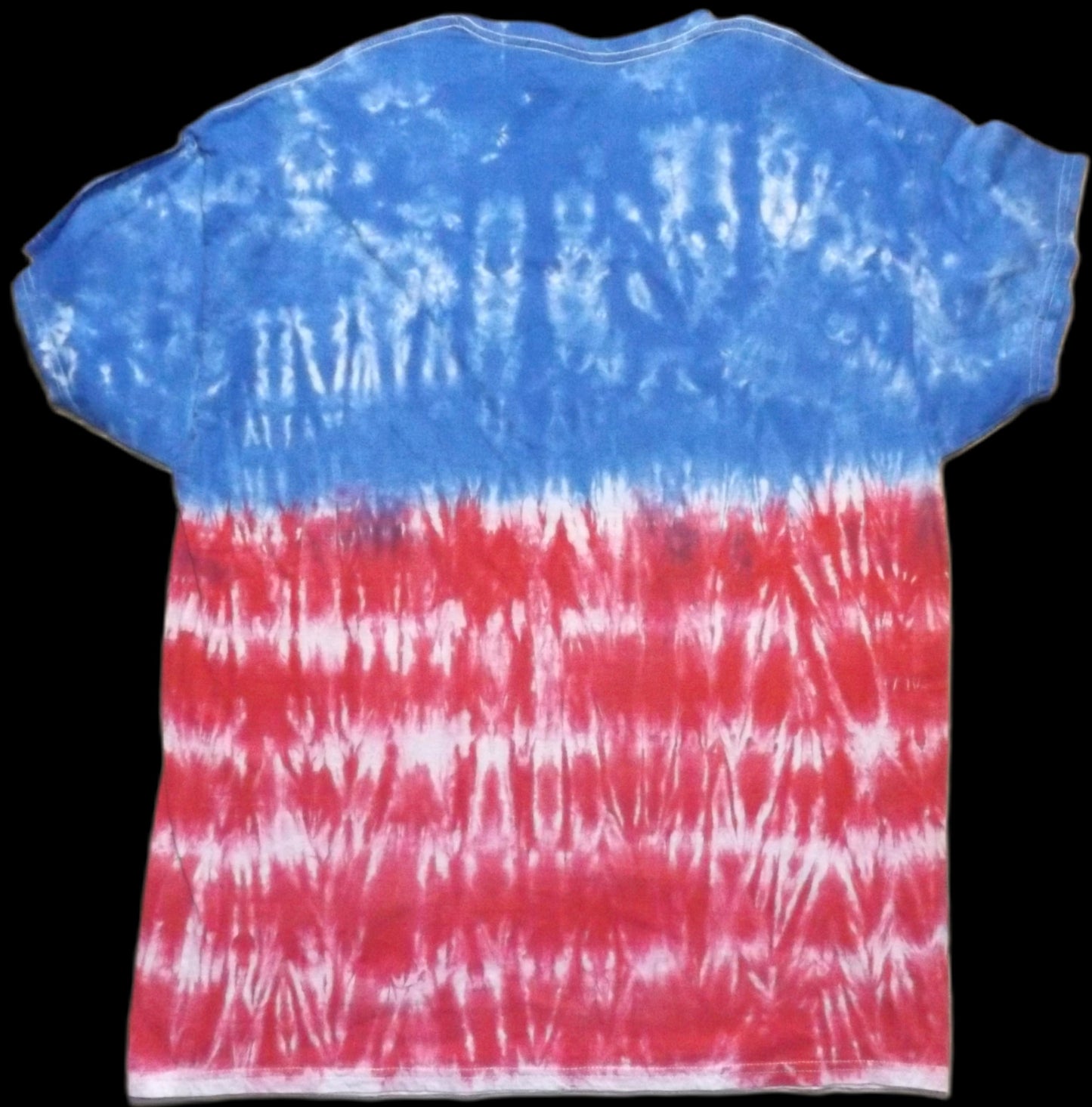 Pleat Tie-dye XL Crew Neck T-shirt American Color Series