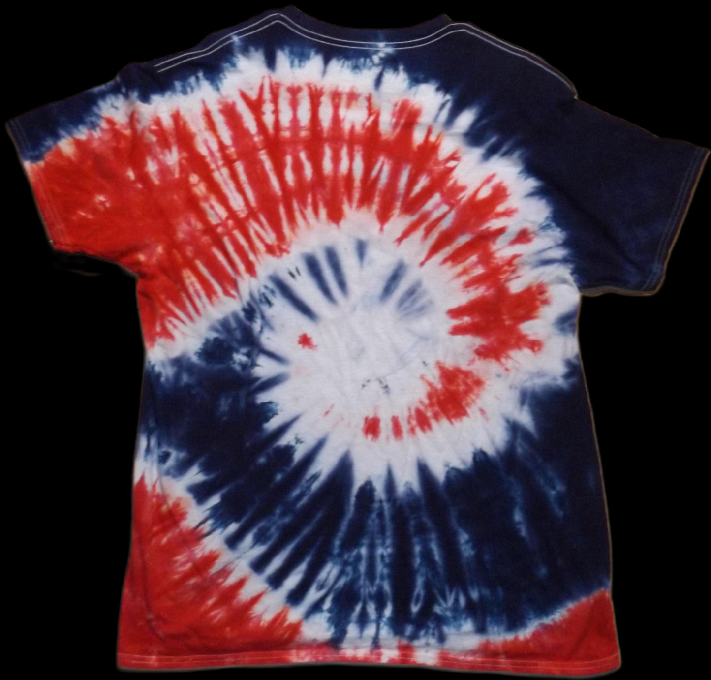 Spiral Tie-dye XL Crew Neck T-shirt Pretty