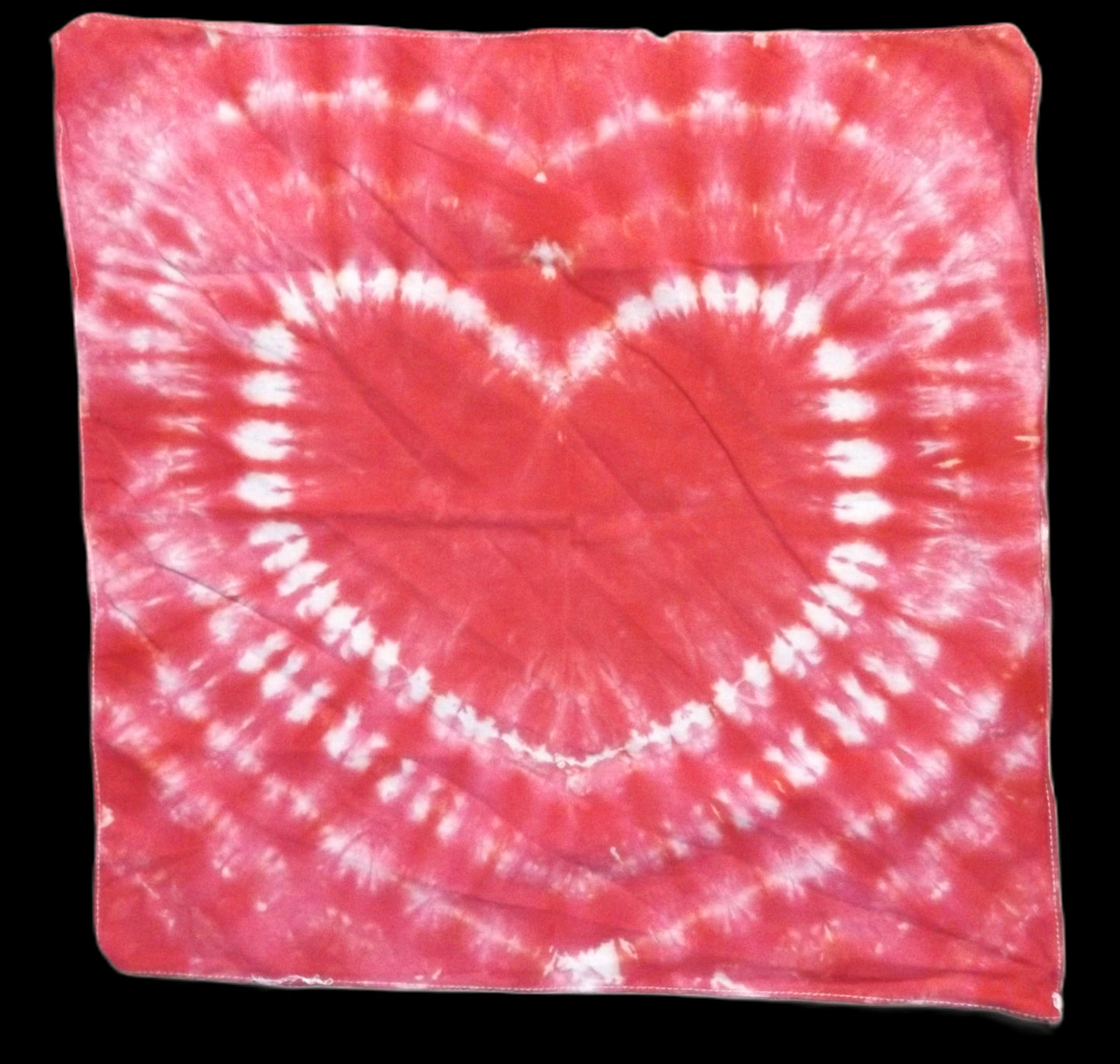 Bandana Heart 20 X 20 Red Heart