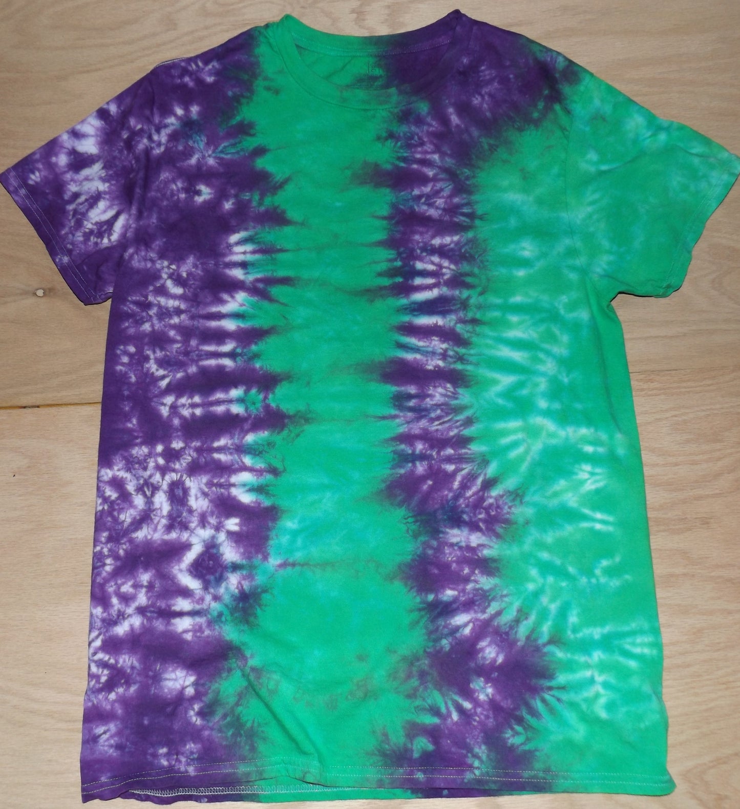 Scrunch Tie-Dye Large Crew Neck T-shirt 8th Child