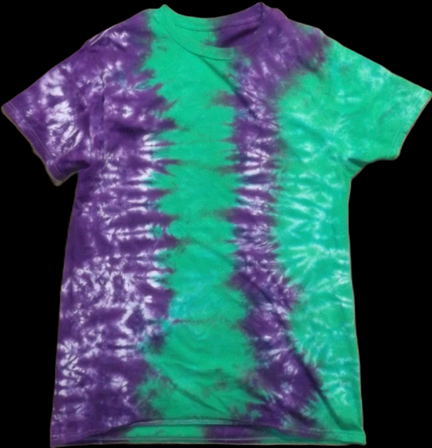 Scrunch Tie-Dye Large Crew Neck T-shirt 8th Child