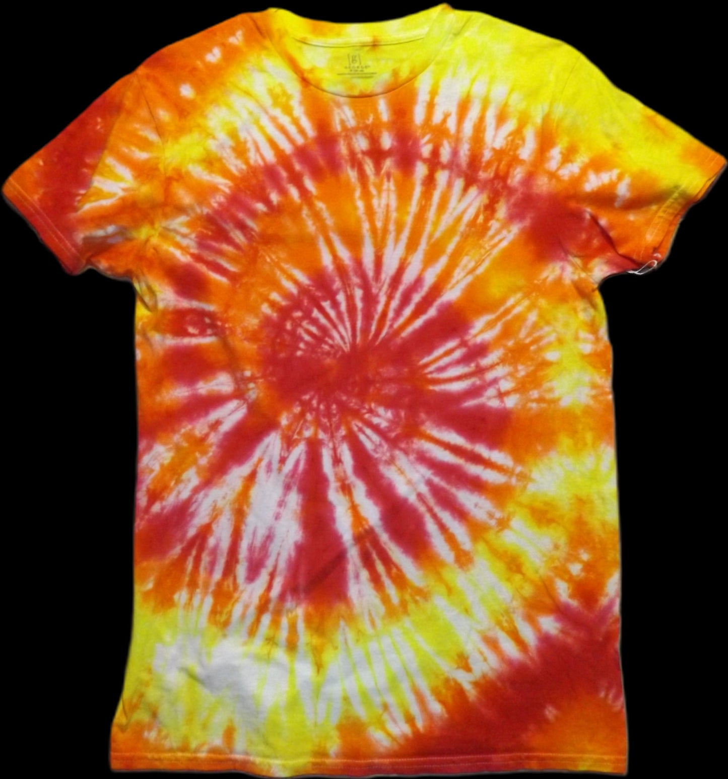 Spiral Tie-dye Medium Crew Neck T-shirt ROY Spiral
