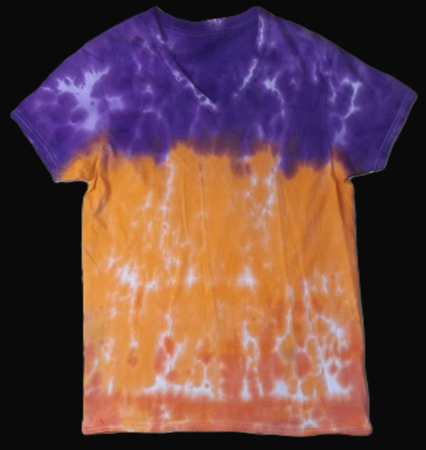 Galaxy Small V-Neck T-shirt Go Clemson Tigers