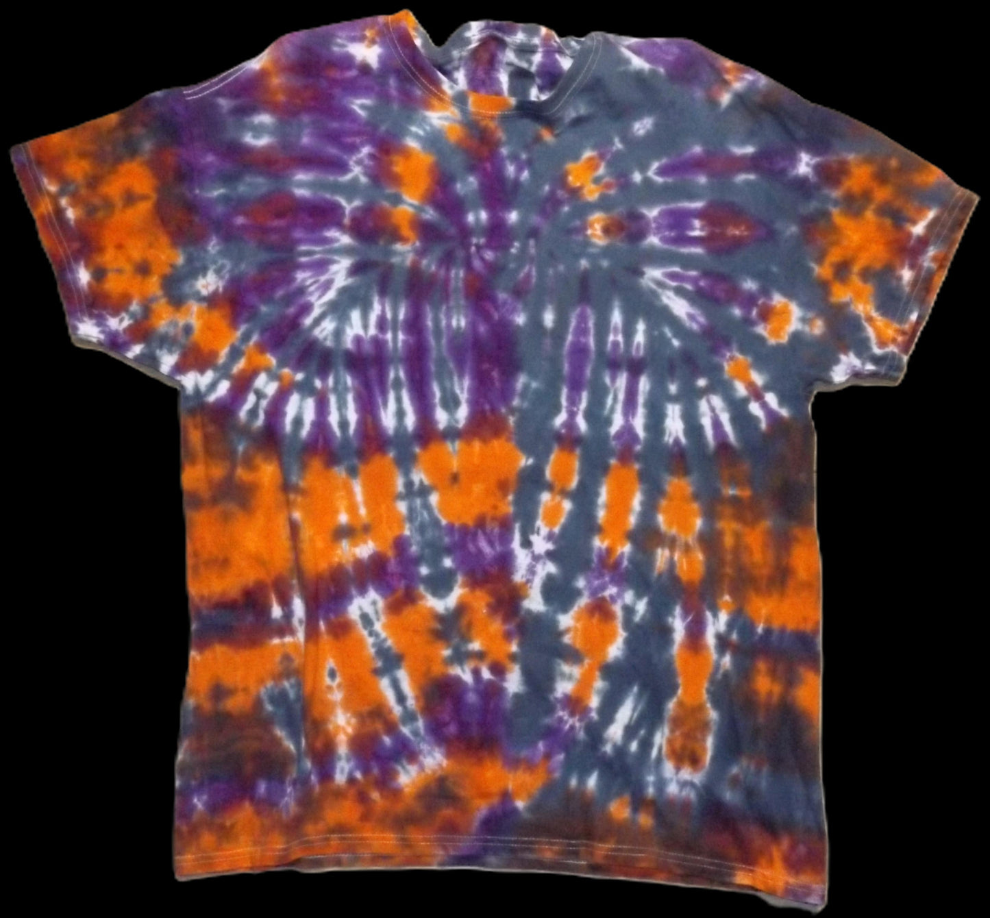 Mirror Tie-dye XL Crew Neck T-shirt Interpretation is key