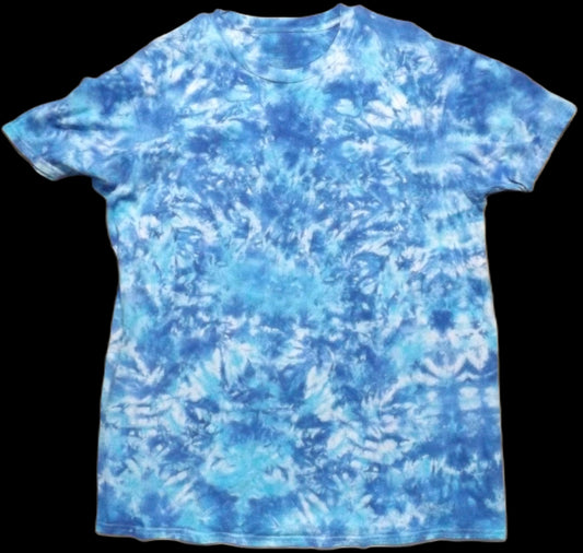 Galaxy Tie-dye XL Crew Neck Blue Galaxy