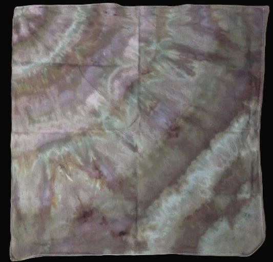 Bandana Ice Tie-dye 20 X 20 Olive Twist