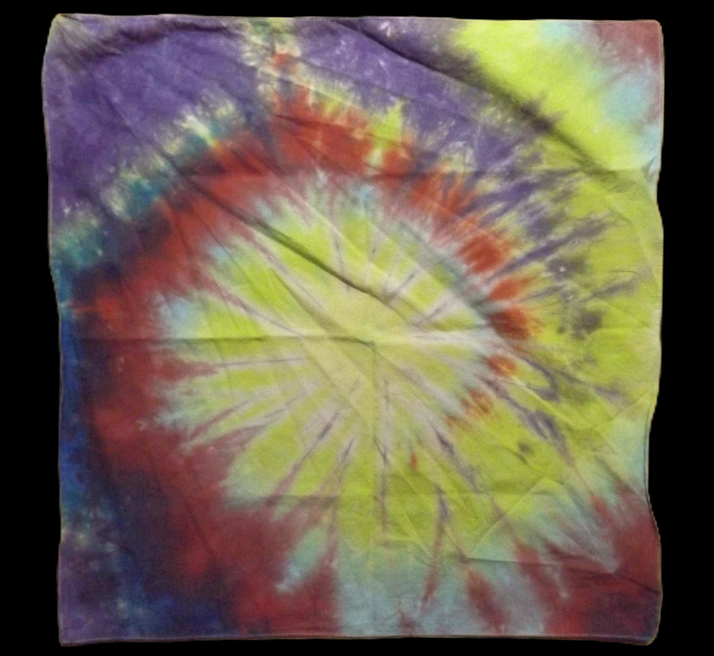 Bandana Spiral Tie-dye 20x20 Classic Spiral