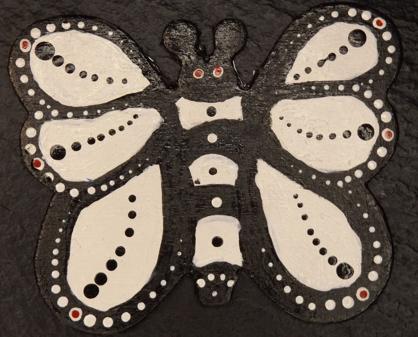 Magnet Butterfly Black and White