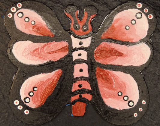 Magnet Butterfly Pink