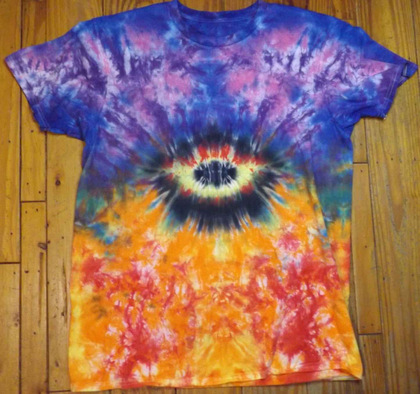 Eye Tie-dye XL Crew Neck T-shirt Multi Color