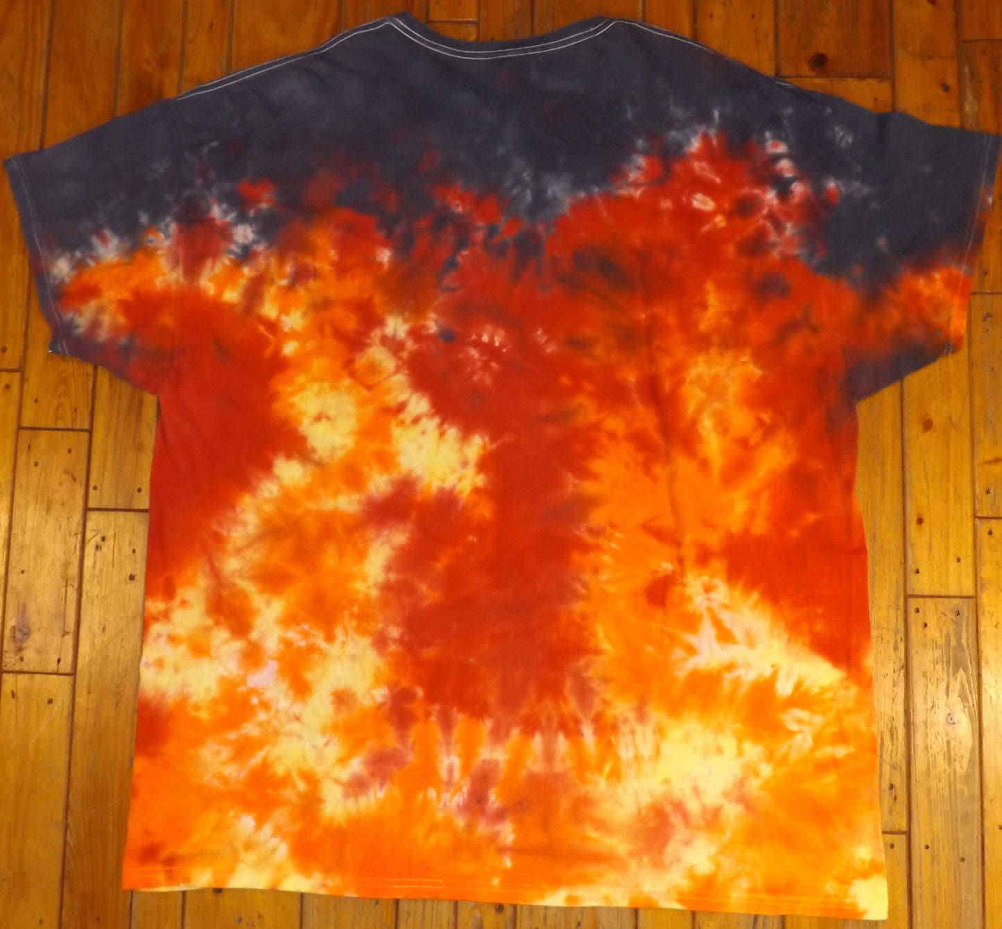 Galaxy Tie-dye 3X Crew Neck Rainbow Galaxy