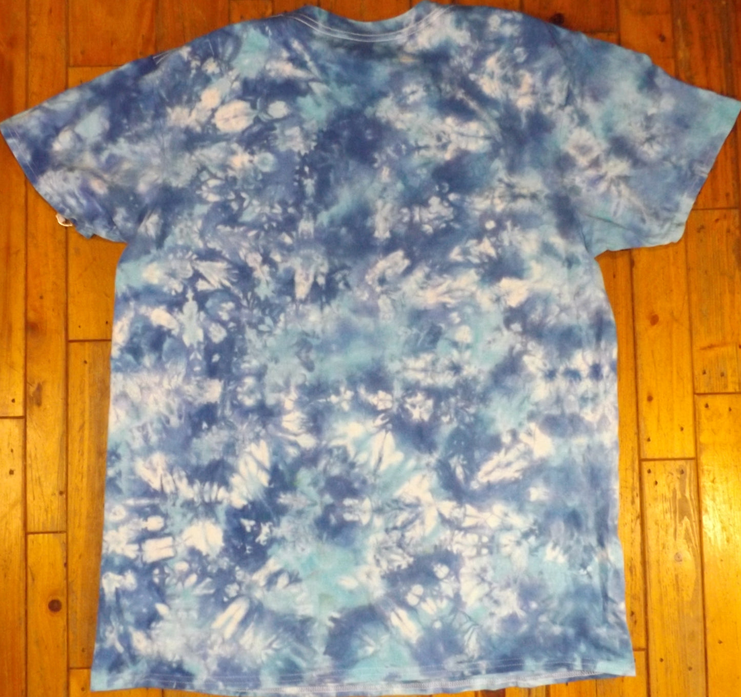 Galaxy Tie-dye XL Crew Neck Blue Galaxy