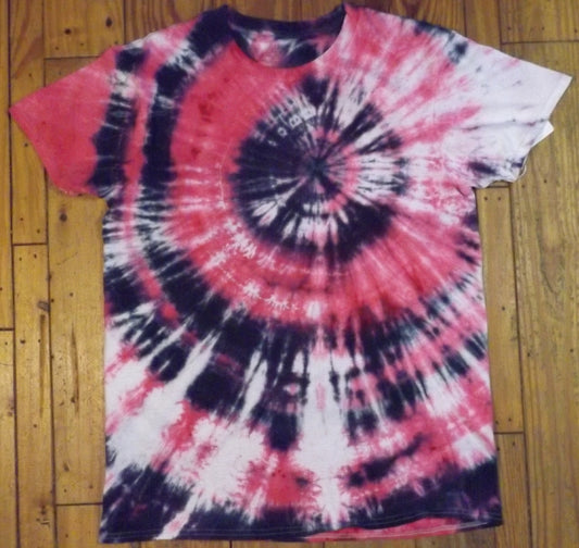 Geode Tie-dye Large Crew Neck T-shirt Geode or not