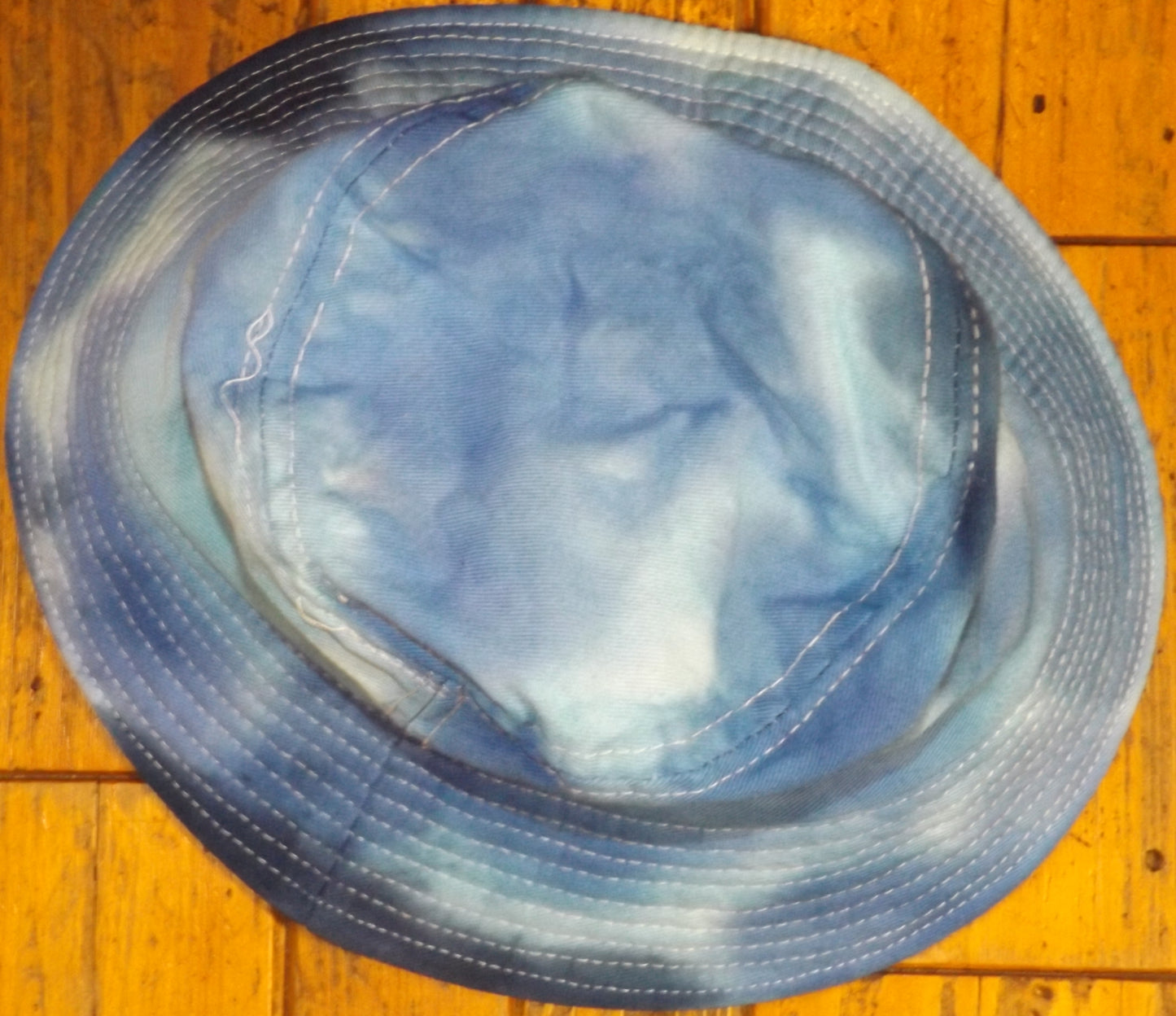 Hat Bucket Style Blue One