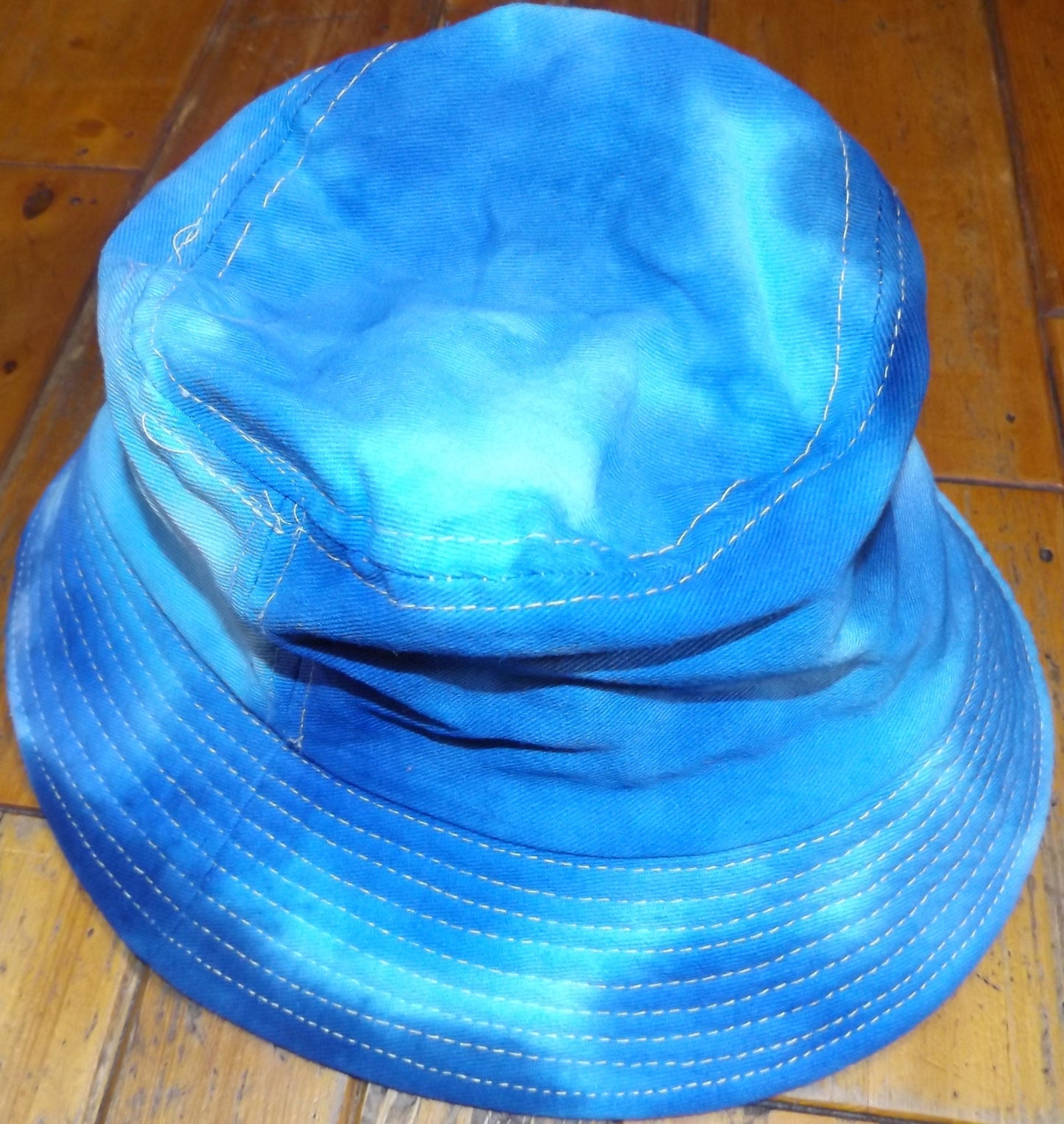 Hat Bucket Style Blue One