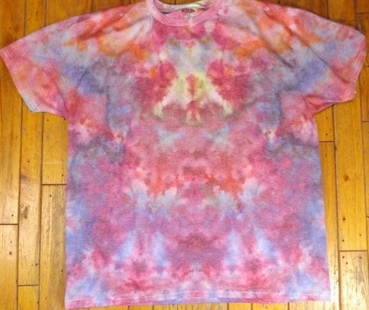Ice Tie-dye XL Crew Neck T-shirt Stoked
