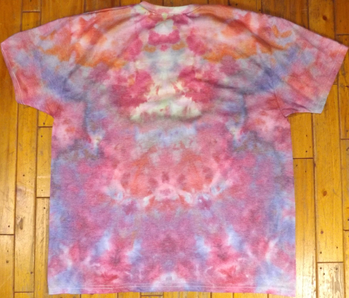Ice Tie-dye XL Crew Neck T-shirt Stoked