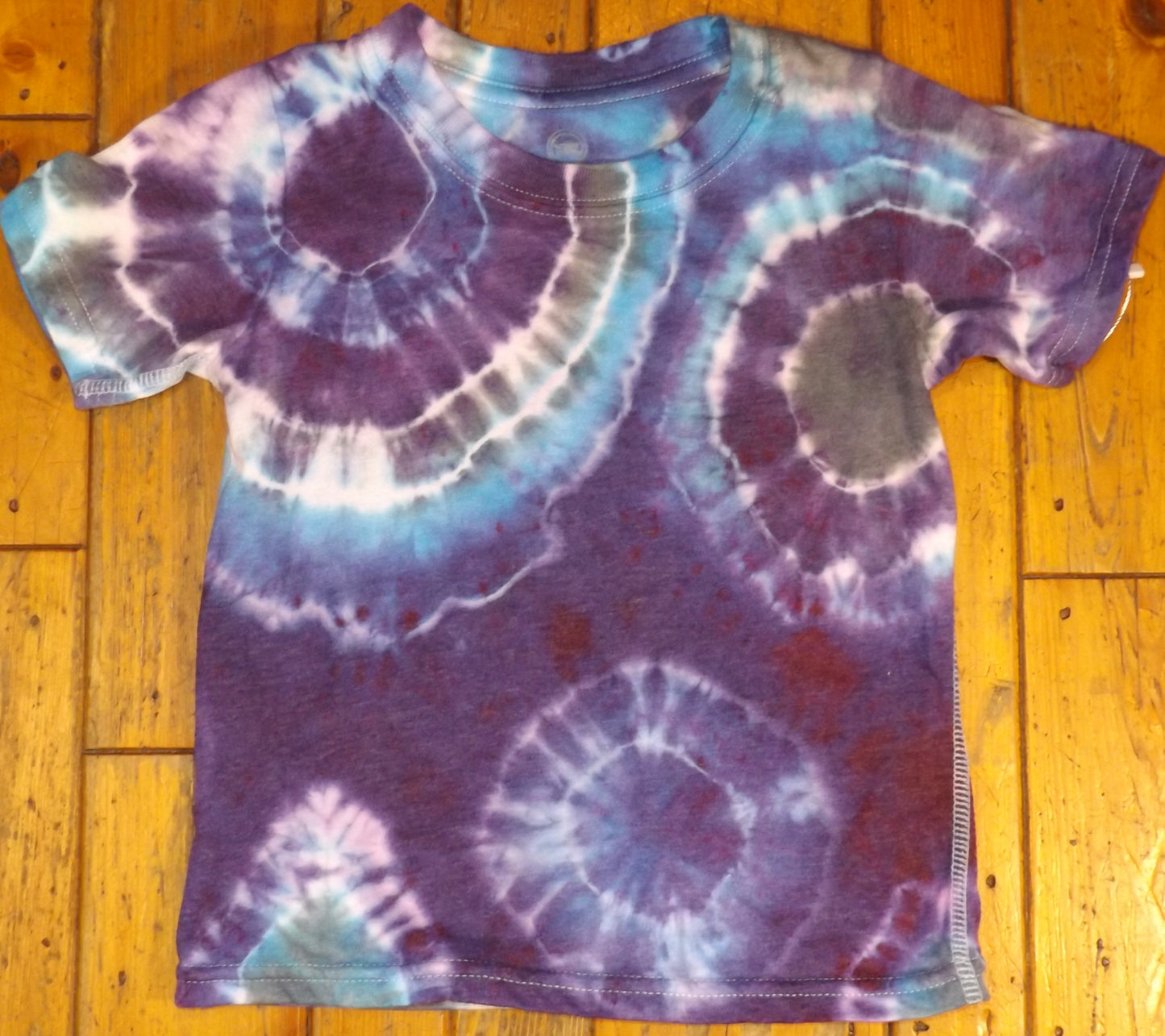 Kids Geode 2T Crew Neck T-Shirt Blue Geode