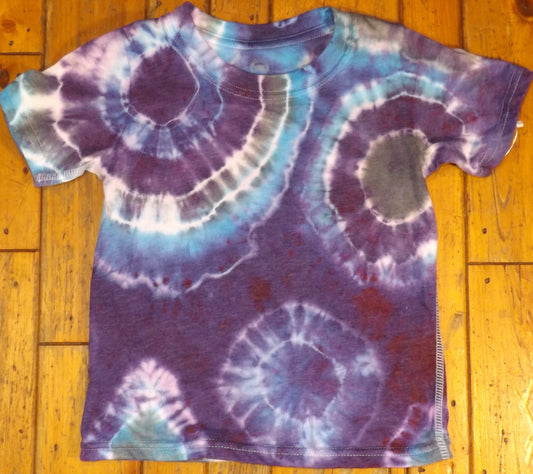 Kids Geode 2T Crew Neck T-Shirt Blue Geode