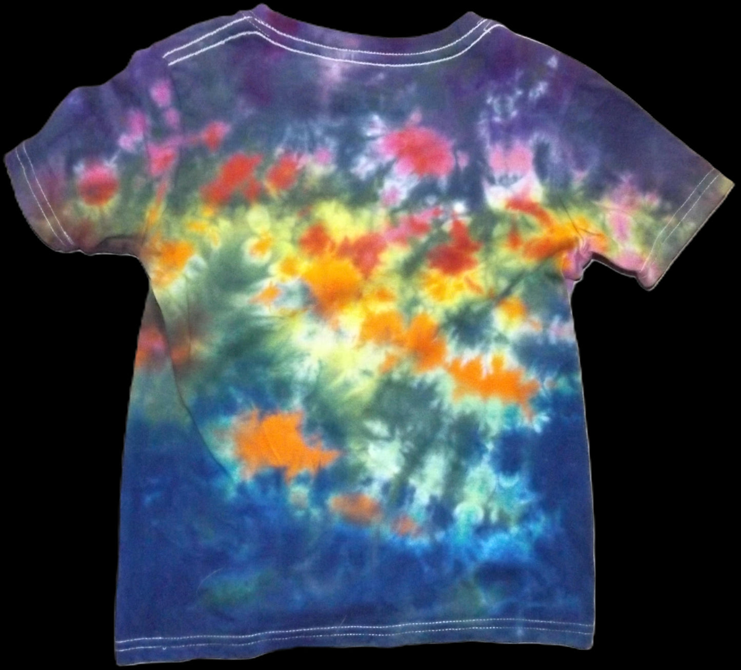 Kids Galaxy Tie-dye Medium Crew Neck Galaxy Too