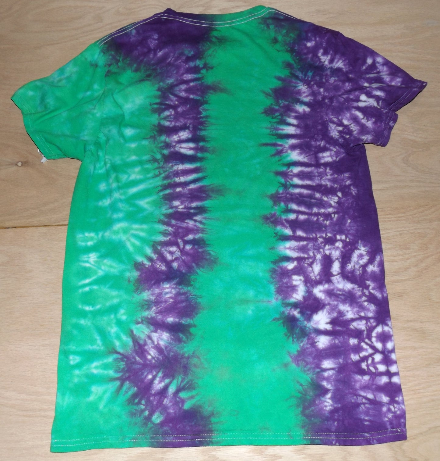 Scrunch Tie-Dye Large Crew Neck T-shirt 8th Child