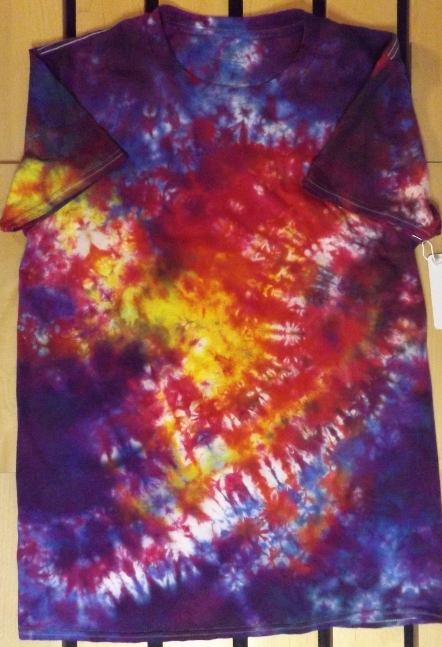 Galaxy Tie-dye Medium Crew Neck T-shirt Galaxy Rainbow