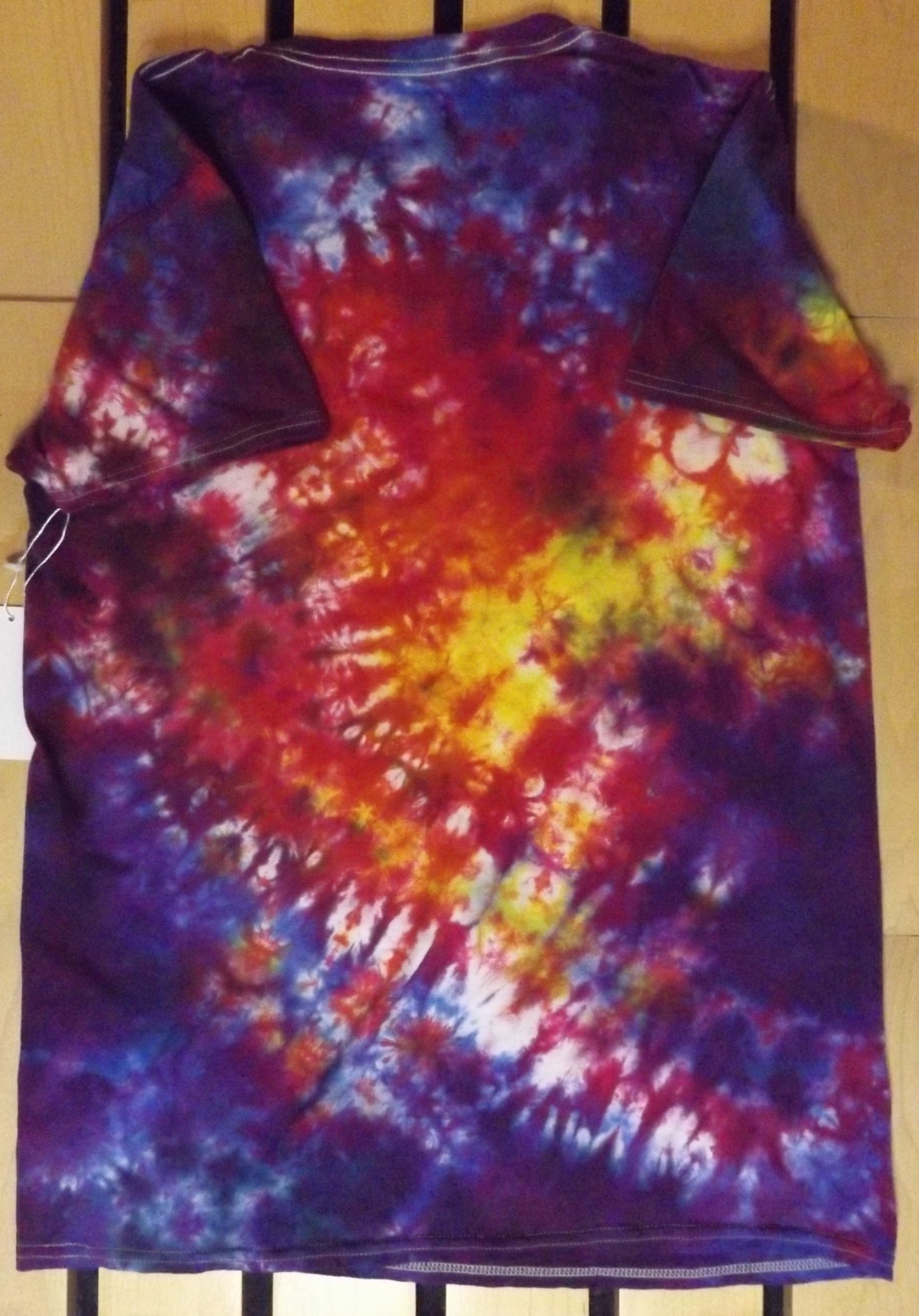 Galaxy Tie-dye Medium Crew Neck T-shirt Galaxy Rainbow