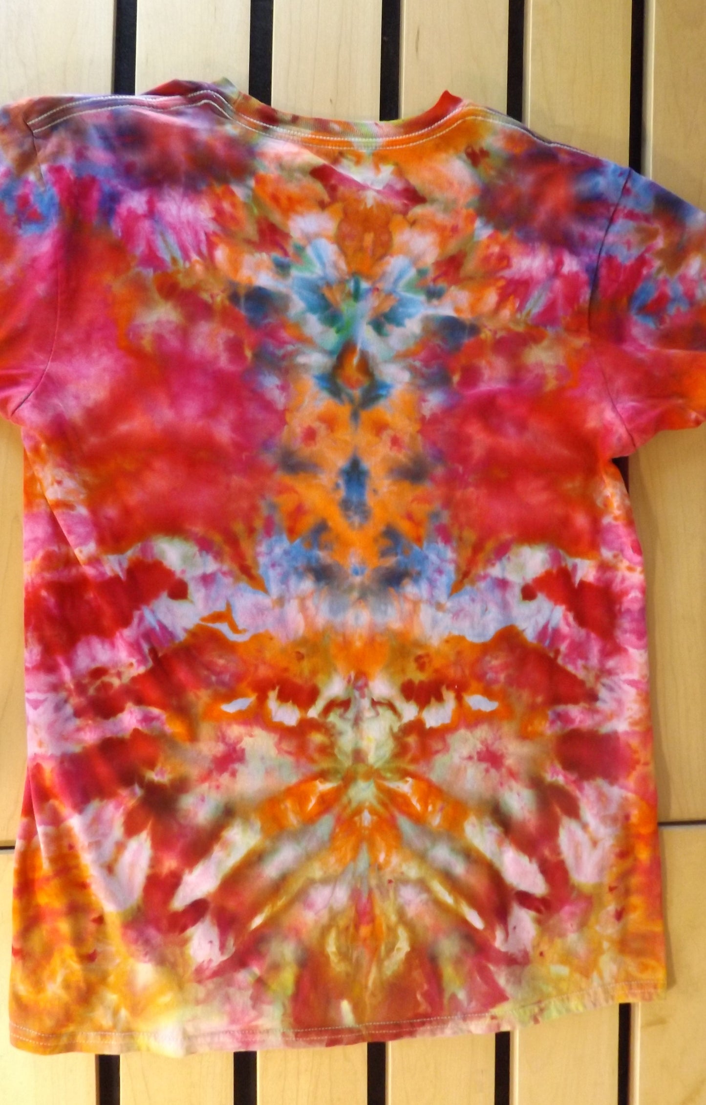 Ice Tie-dye Medium Crew Neck T-shirt Messy Perfection