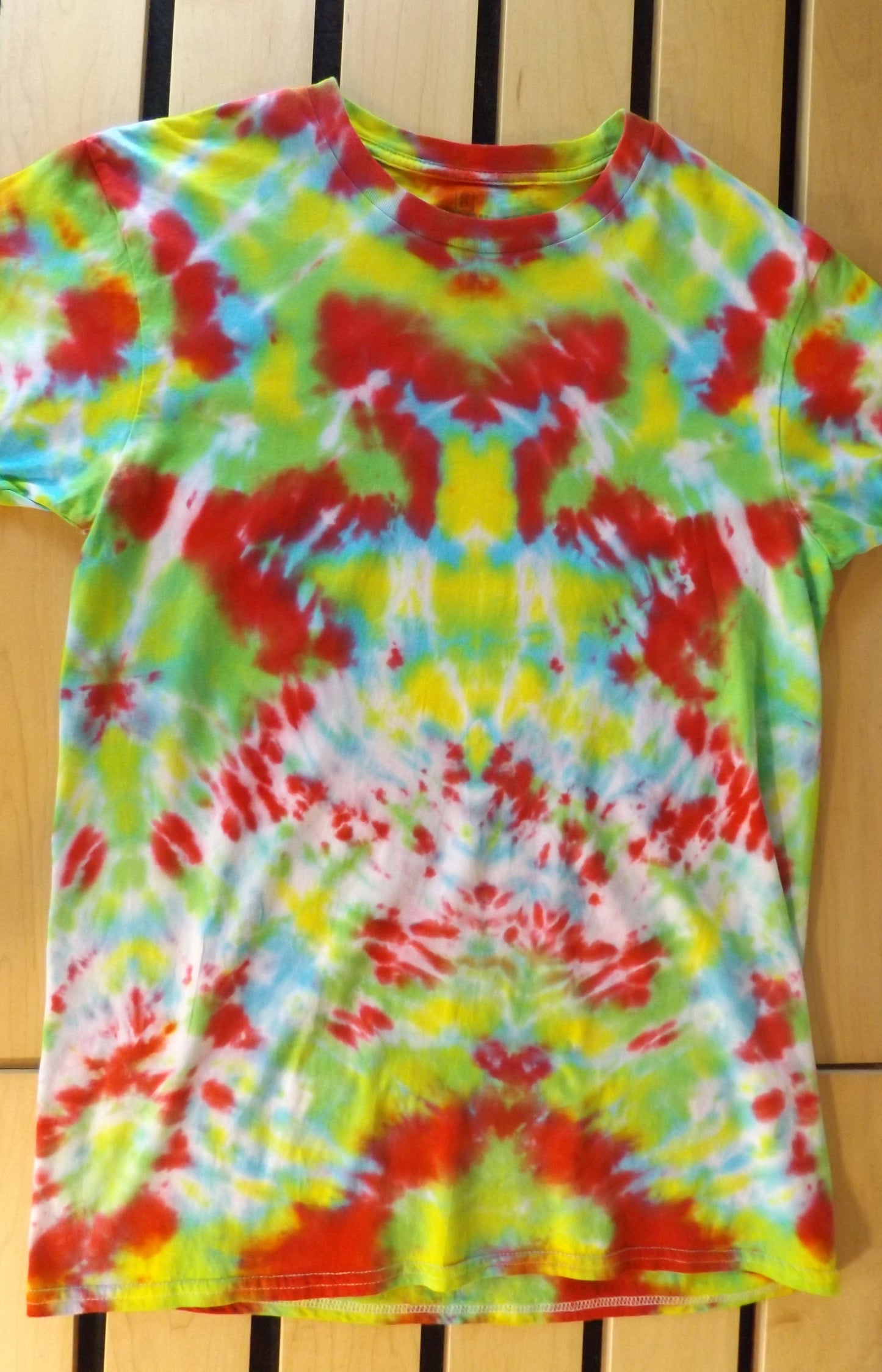 Star Tie-dye Medium Crew Neck T-shirt Star