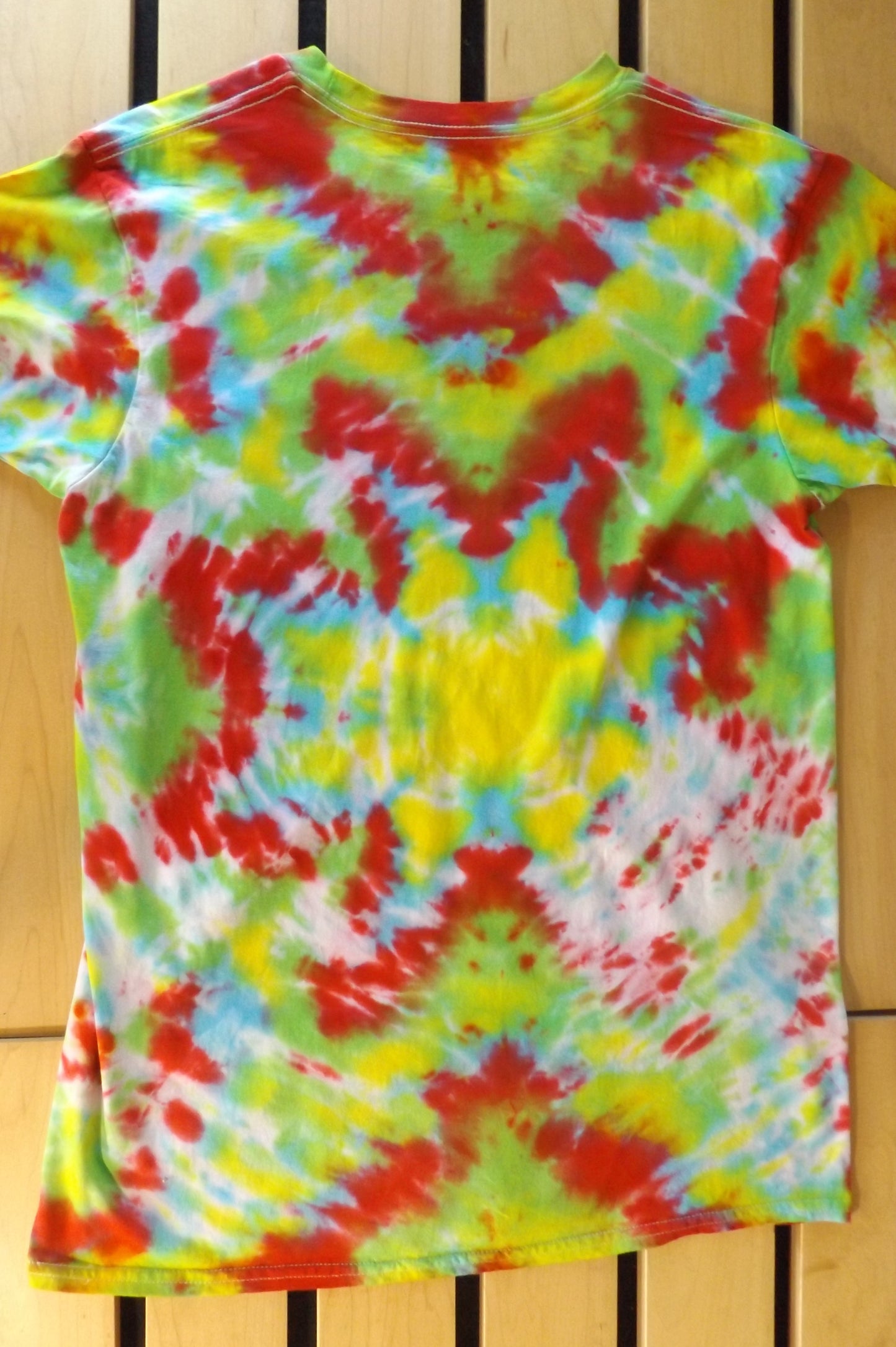 Star Tie-dye Medium Crew Neck T-shirt Star