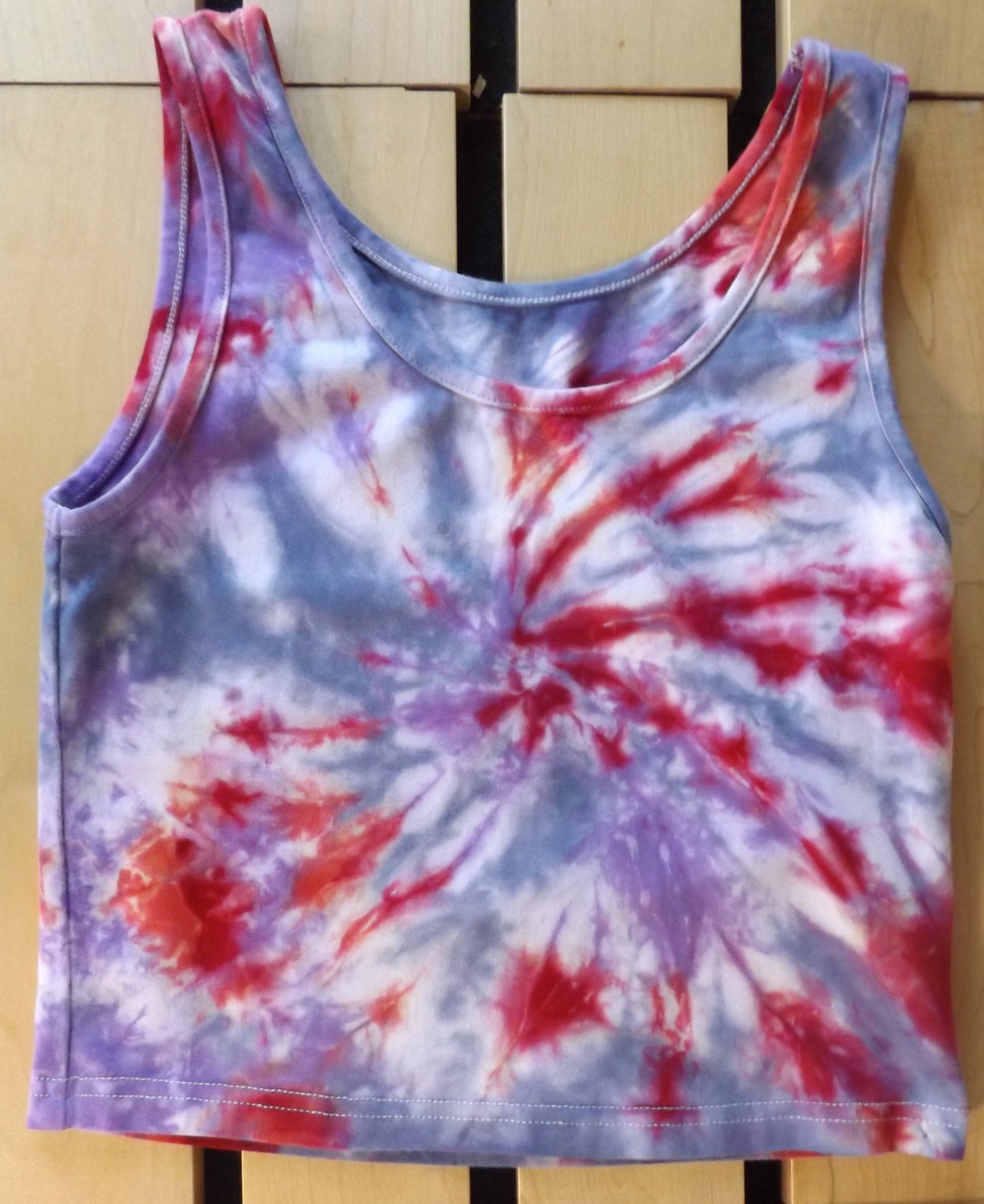 Sport Top Spiral Tie-dye Medium Tank Get Physical