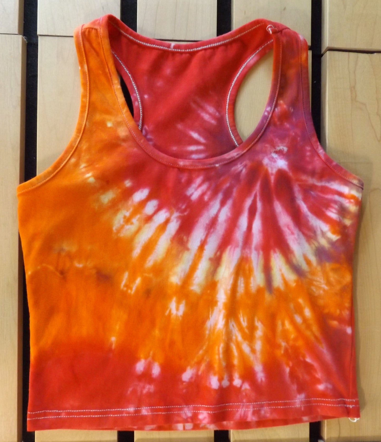 Sport Top Spiral Tie-dye Medium Racer Back Melons