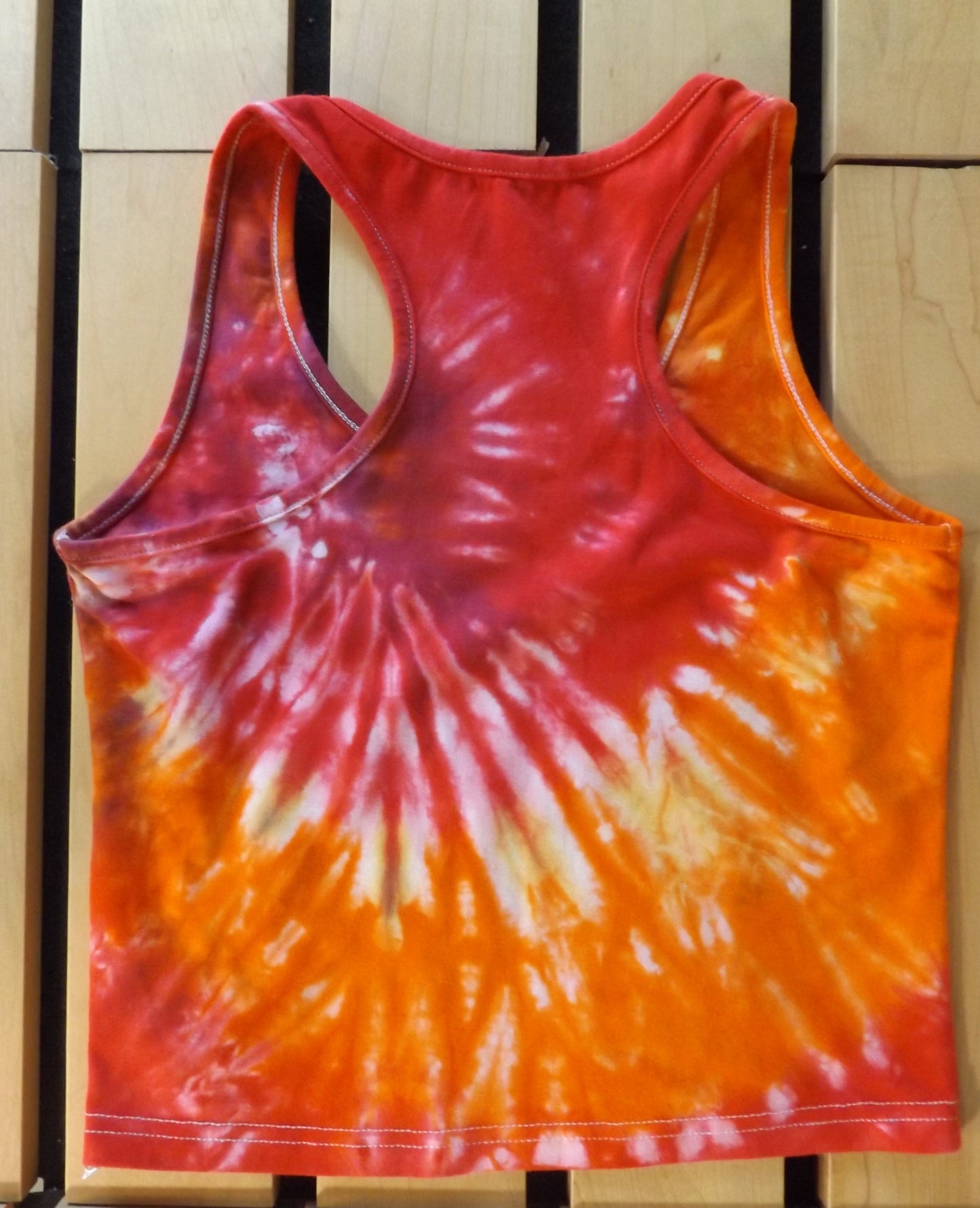 Sport Top Spiral Tie-dye Medium Racer Back Melons