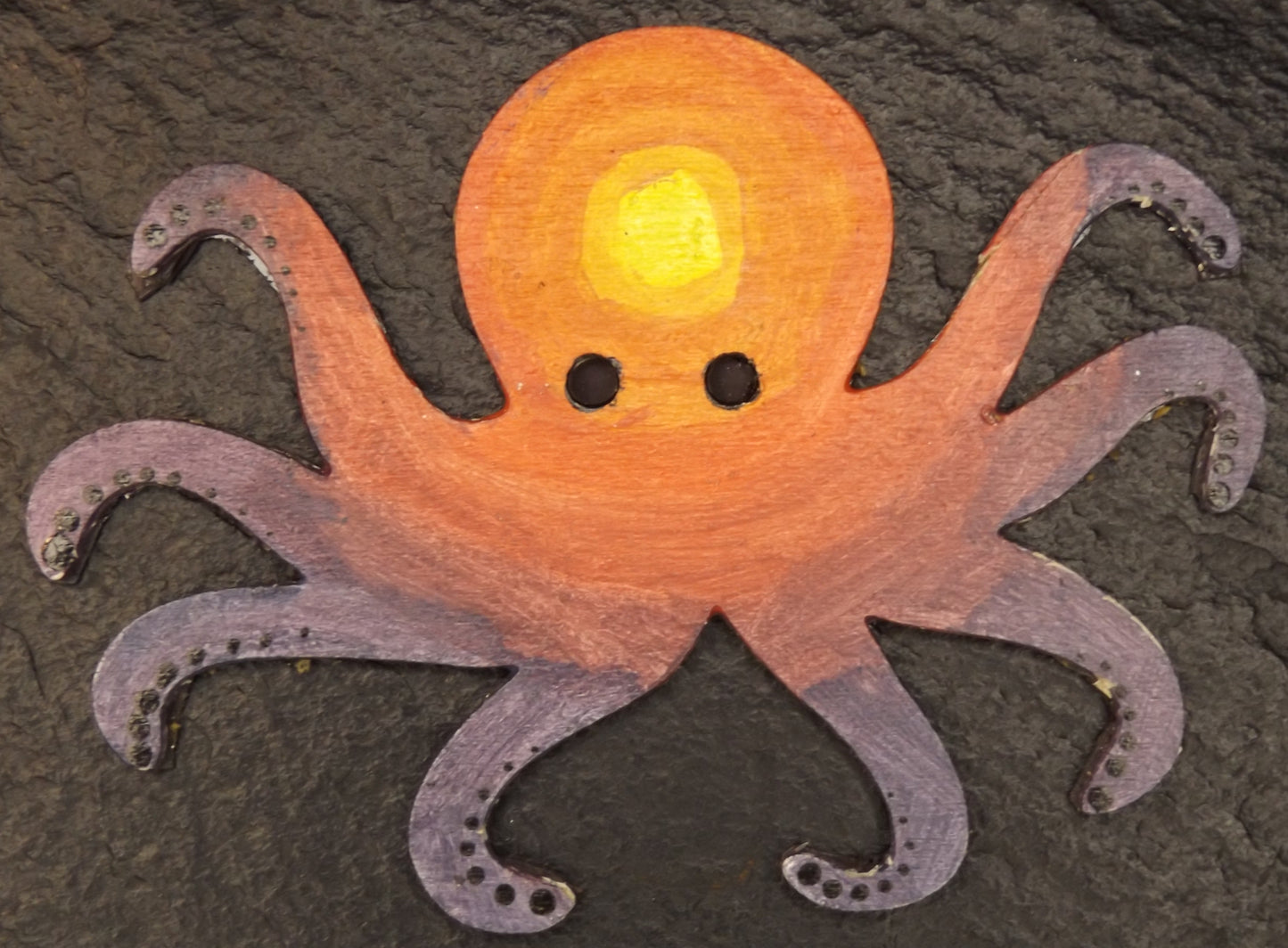 Magnet Octopus Sunset Colors