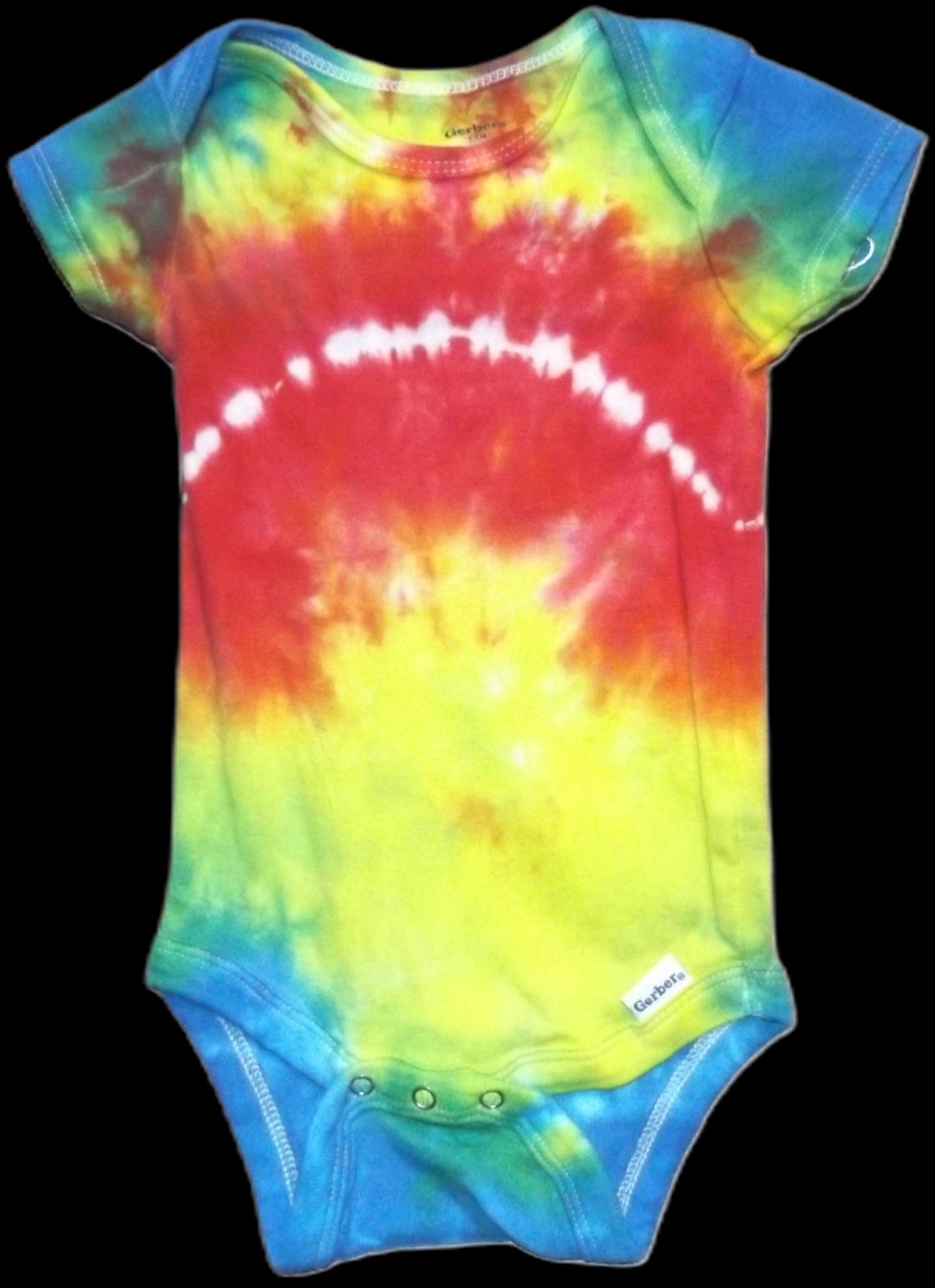 Onsie Rainbow Tie-dye 3-6 Months Rainbow