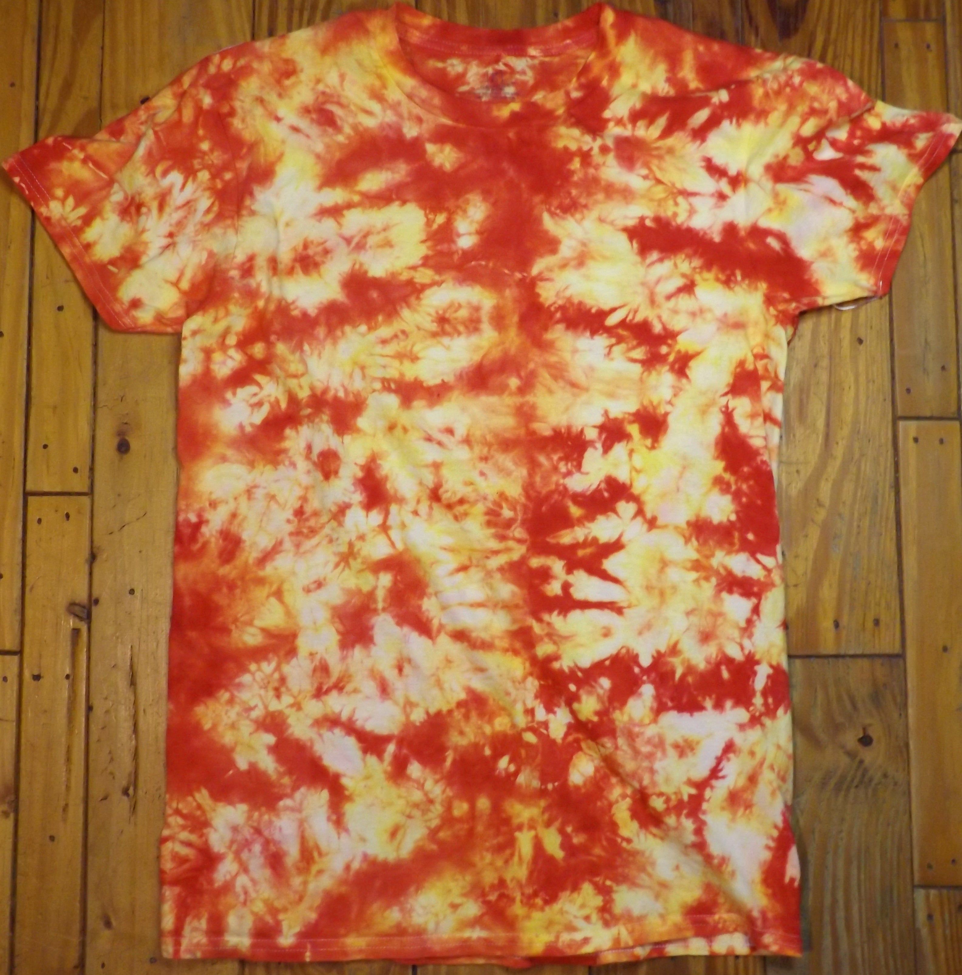 Tie Dye Mirror T retailer shirt (XL)