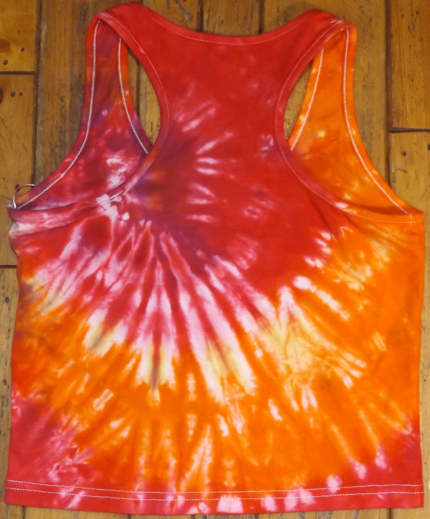 Sport Top Spiral Tie-dye Medium Racer Back Melons