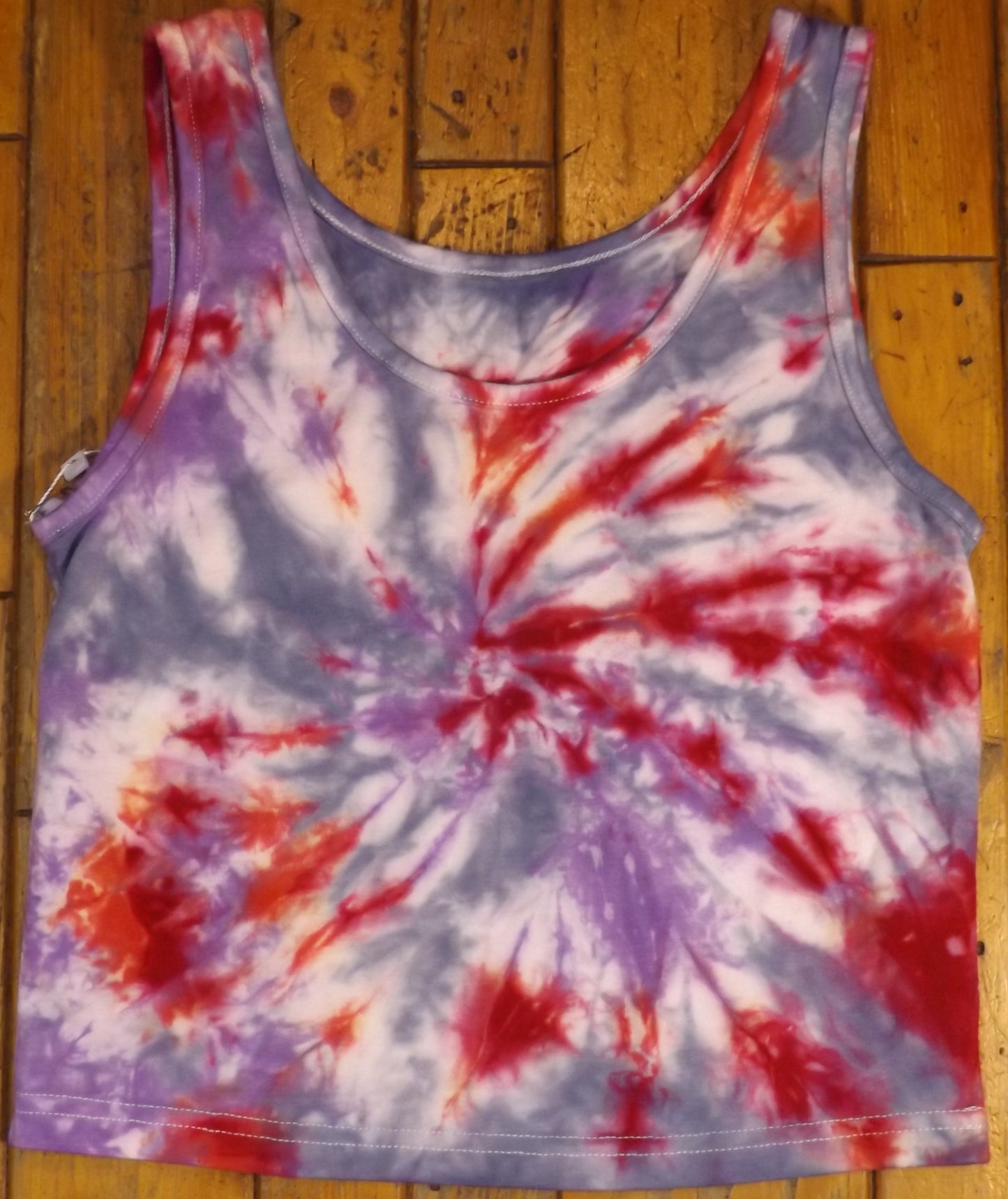 Sport Top Spiral Tie-dye Medium Tank Get Physical