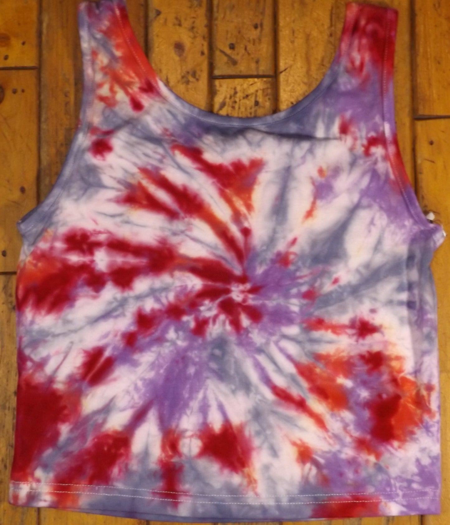 Sport Top Spiral Tie-dye Medium Tank Get Physical