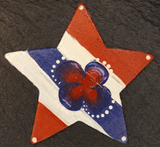 Magnet Star American Colors