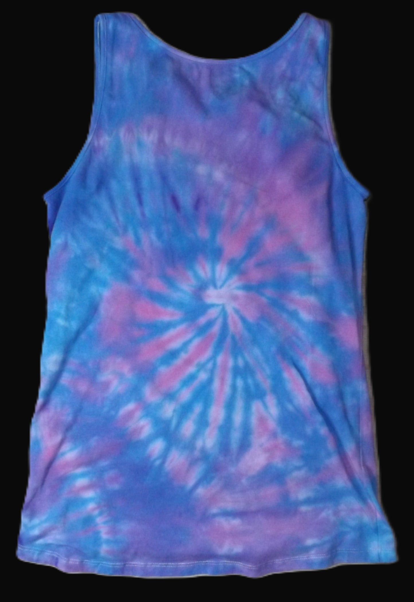 Tank top Spiral Tie-dye Women’s Large Pink & Purple Spiral