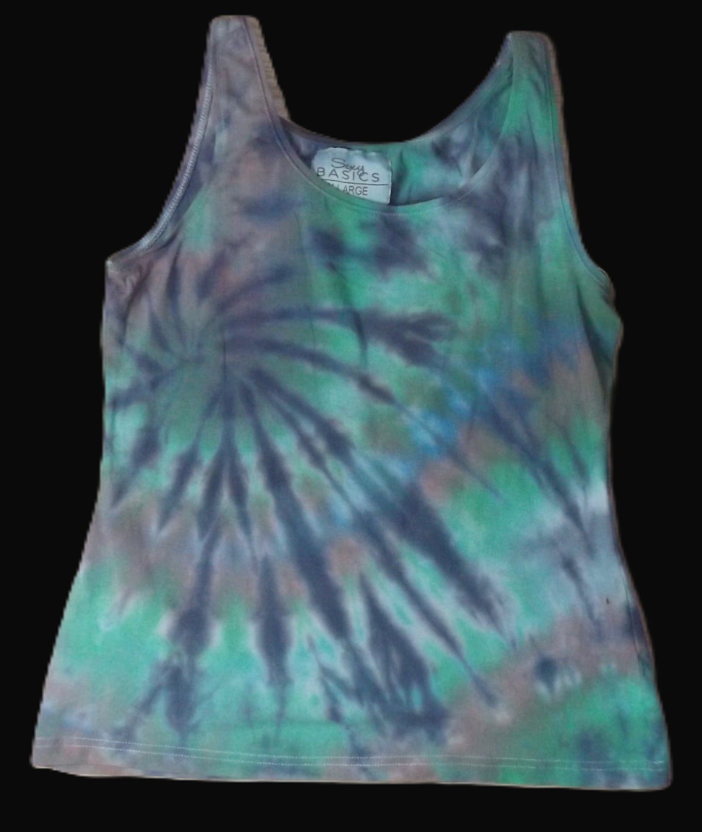 Tank top Ice Tie-dye Women’s XL Multi-Color Twist