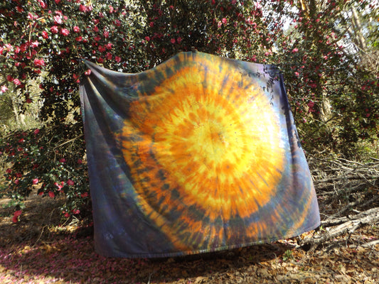 Tablecloth Spiral Tie-dye 60x80 The Hurricane