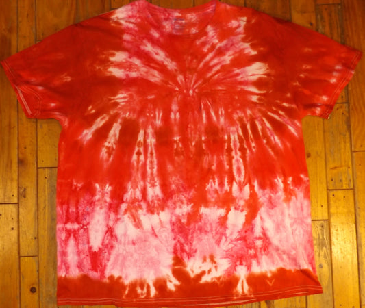 Jigjag Tie-dye 2X Crew Neck T-shirt Remarkable