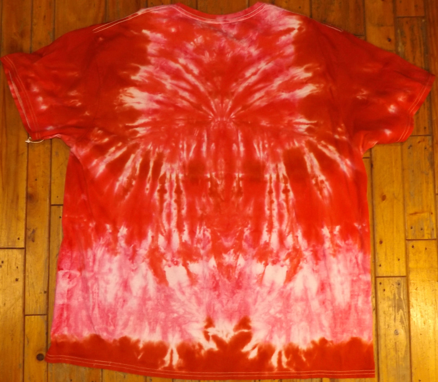 Jigjag Tie-dye 2X Crew Neck T-shirt Remarkable