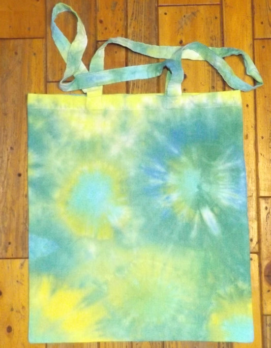 Tote Bag Tie-dye 14x16 Blue Summer